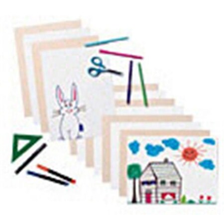 Pacon Corporation Pacon Corporation Pac5111 Heavyweight Manila Tagboard 9 Inchx 12 Inch PAC5111